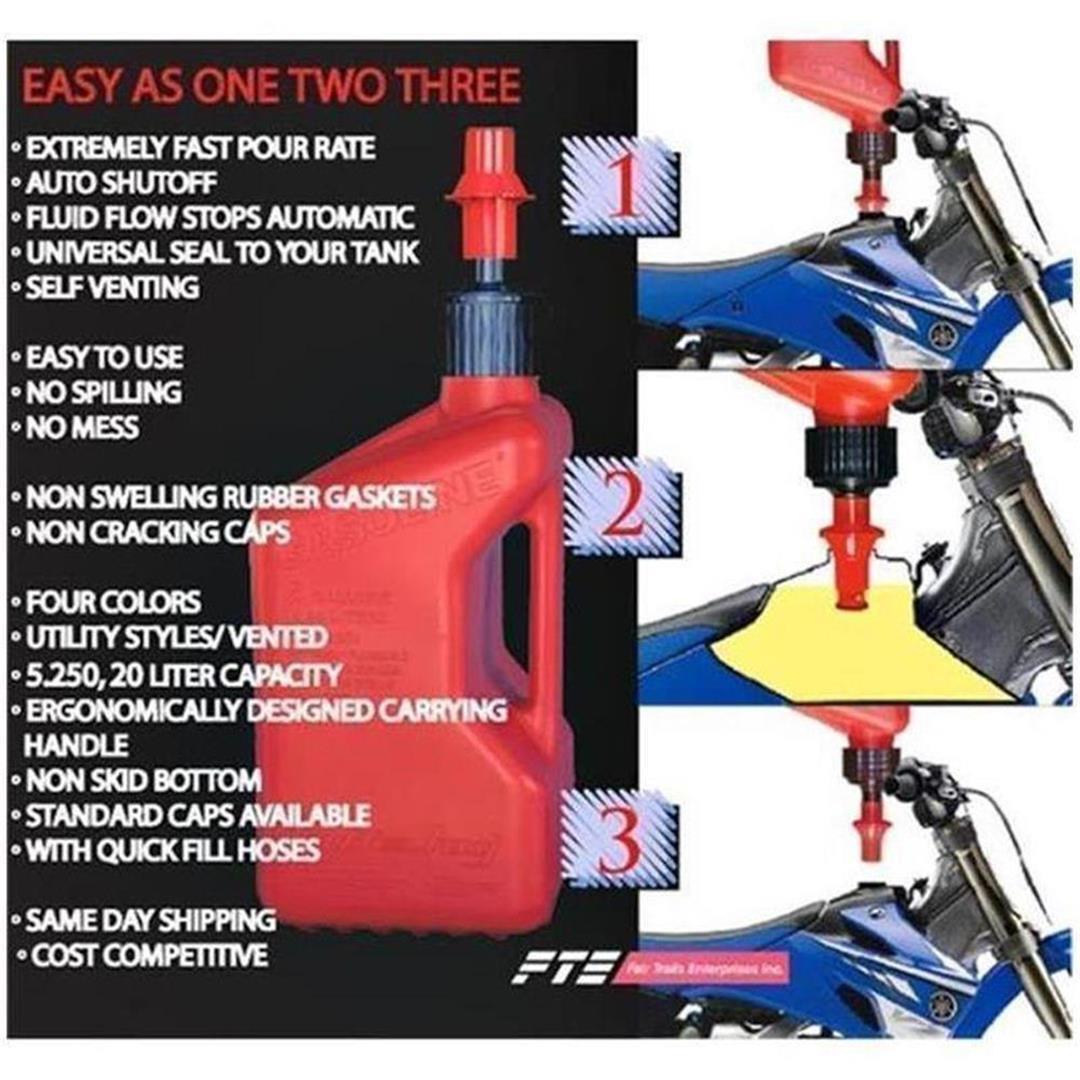 Schnelltank Kanister - TUFF JUG CONTAINER 20L gelb – Bild 3