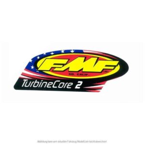 Endschalldämpfer Sticker T-CORE2 PAT VINYL Ersatz Auspuff Aufkleber, Sticker #012699