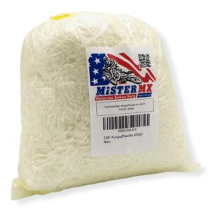 ZAP TechniX Mister-MX Glasfaser Auspuffwolle 400 Gramm bis 900°C hergestellt in Europa