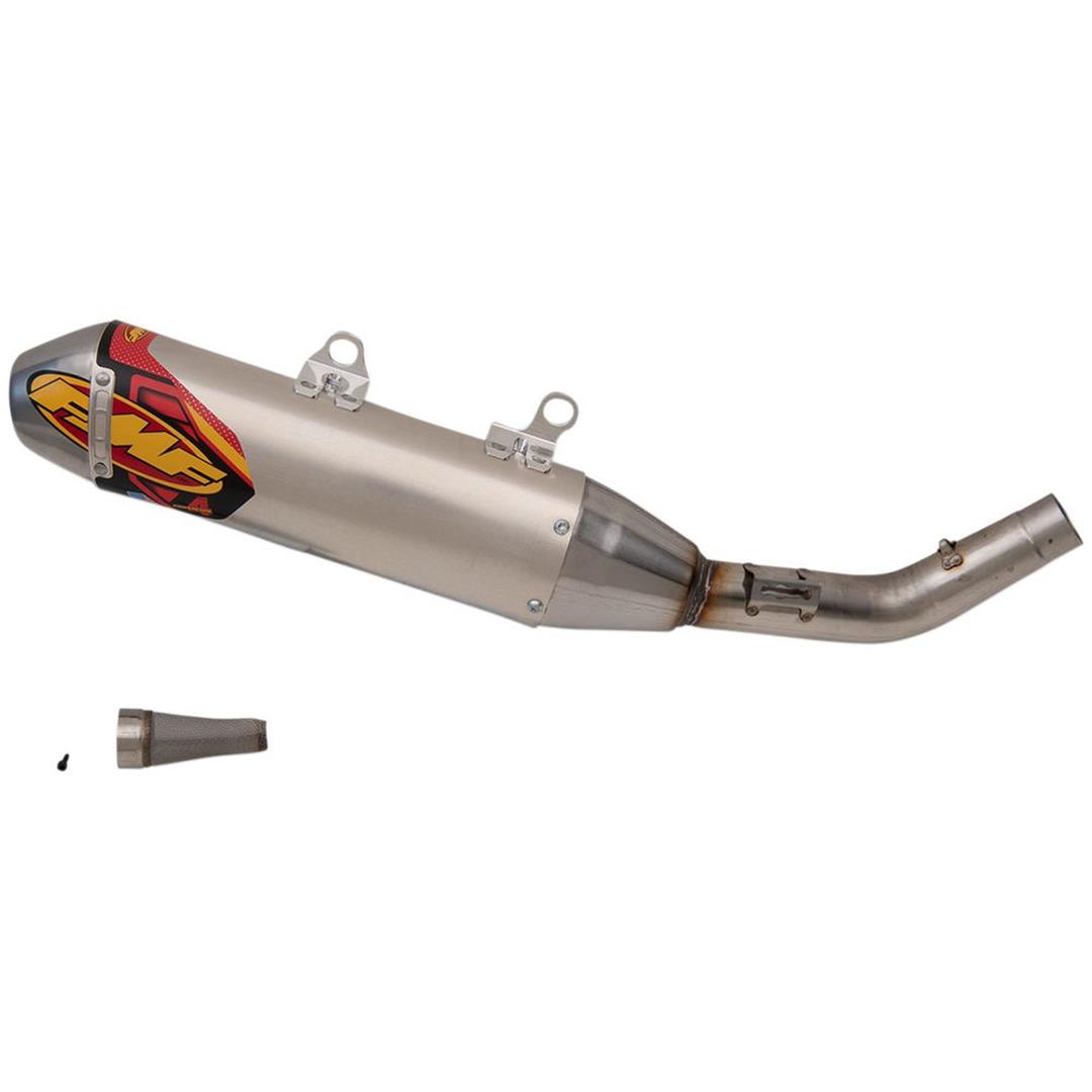 FMF Slip-On Endschalldämpfer Powercore4 HEX, für KTM SXF-350/450 2019-, HVA FC-350/4540 2019- ST/ALU/ST